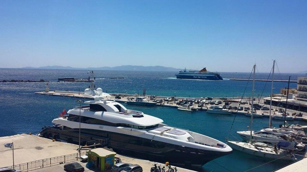 Poseidonio Hotel Тинос Екстериор снимка